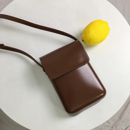 Mini Sac à Rabat en Cuir PU – Bandoulière & Crossbody Femme
