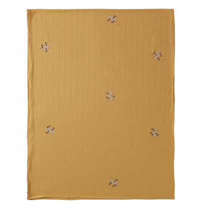 Foulard Hijab Jersey Côtelé Femme - Écharpe Musulman Stretch Paillettes Châle Islamique
