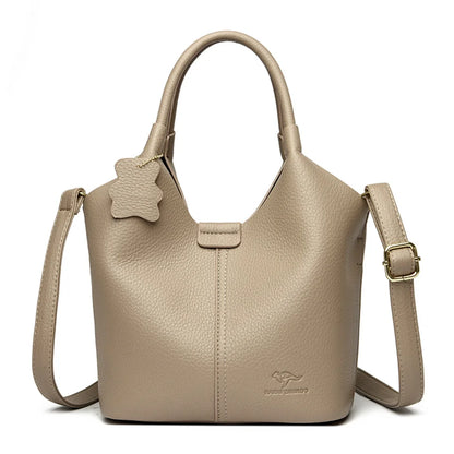 Sac à Main en Cuir Synthétique Vintage – Grande Capacité
