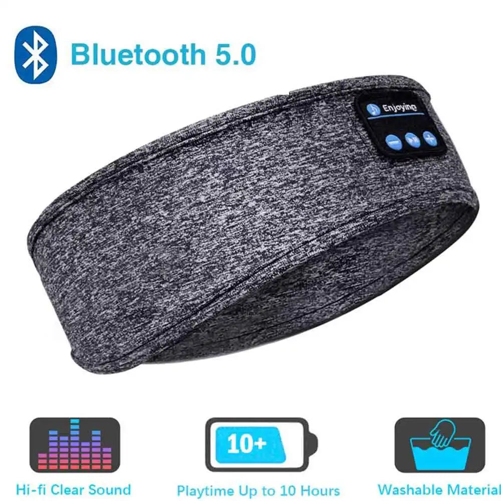 Bandeau Bluetooth Sport avec Écouteurs Sans Fil - Running Yoga Fitness Sommeil