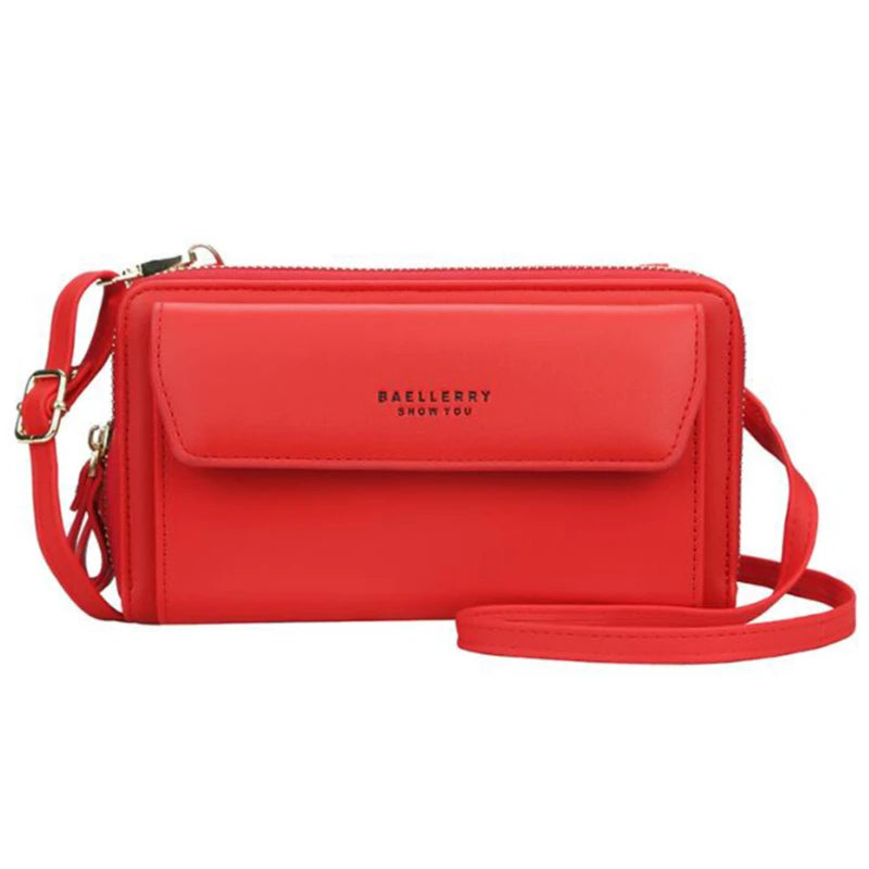 Portefeuille Long Femme Designer Multi-Compartiments - Clutch Grande Capacité