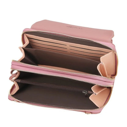 Portefeuille Long Femme Designer Multi-Compartiments - Clutch Grande Capacité
