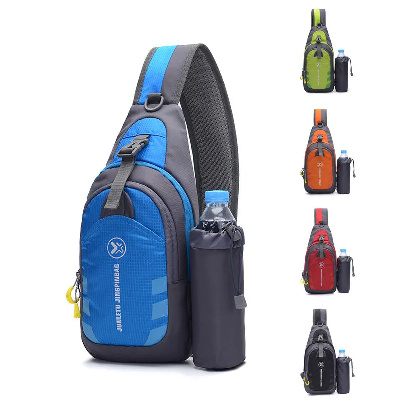 Sac Bandoulière Sport Outdoor Compact - Sling Bag Randonnée Trekking Pêche Fitness Unisexe