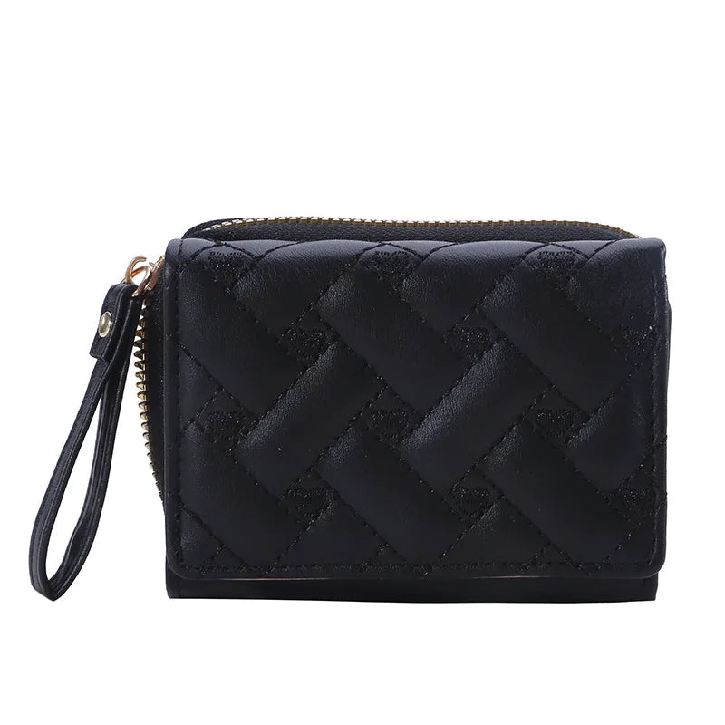 Portefeuille Femme Kawaii Mignon - Petit Porte-Monnaie Cuir Rose Designer
