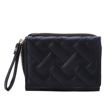 Portefeuille Femme Kawaii Mignon - Petit Porte-Monnaie Cuir Rose Designer