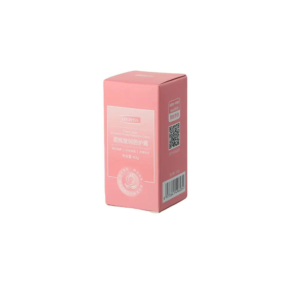 Crème Hydratante Pêche Mains Pieds - Anti-Sécheresse Crevasses Talons Protection Hiver Automne