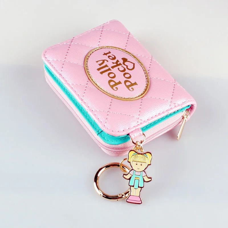 Portefeuille Matelassé Rose Femme - Porte-Monnaie Élégant avec Compartiments Cartes et Pièces