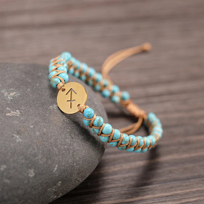Bracelet Wrap Quartz Rose Cuir – Pierre Naturelle Bohème Multicouche