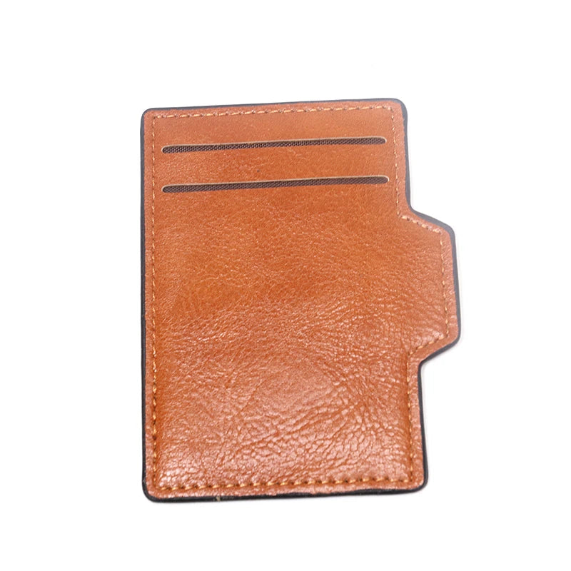 Portefeuille Femme Cuir Rétro Rouge - Porte-Monnaie Court Bifold avec Porte-Cartes Détachable