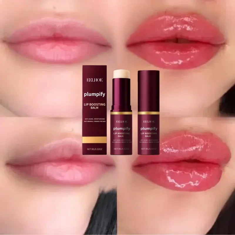 Baume Lèvres Repulpant Rapide - Hydratant Adoucissant Gloss Huile Non-Collant Masque Soin Quotidien Beauté