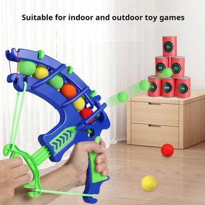 Jeu de Cible Montessori avec Balles Adhésives - Jeu Éducatif Extérieur