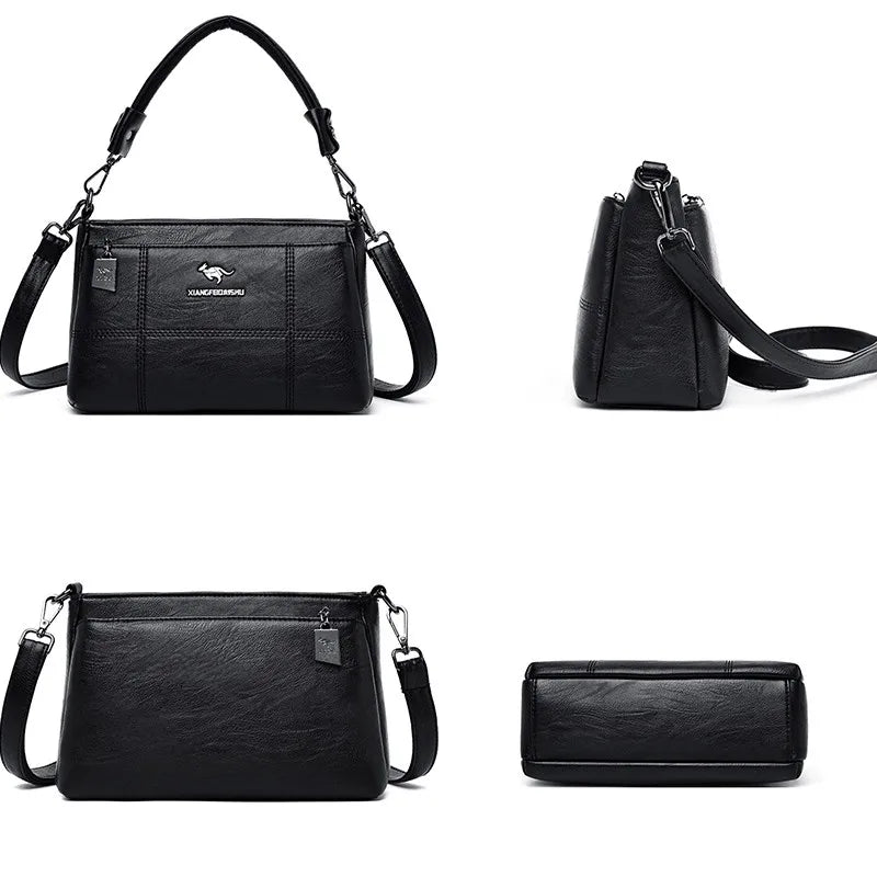 Sac à Main Femme Cuir Véritable Luxe 2025 - Crossbody Designer Premium