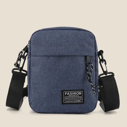 Mini Sac Baguette Bandoulière en Oxford – Unisexe