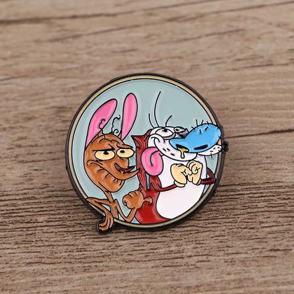Épingle Émaillée Cartoon Amusante – Pin's Badge Unisexe