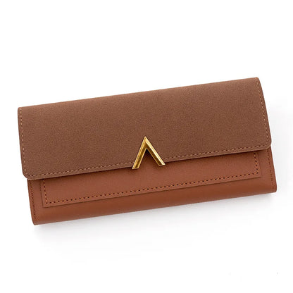 Portefeuille Femme Long Cuir PU Perles - Porte-Monnaie Carte Clutch Mini Fermoir Rouge