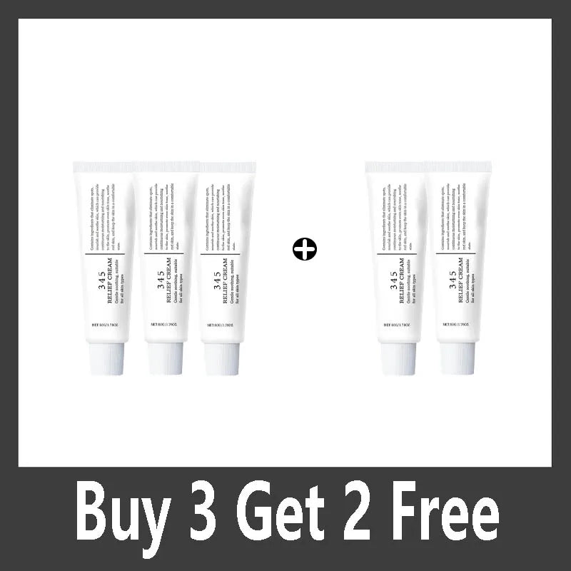 Crème Relief 345 Hydratante Anti-Imperfections Pack 10+2 Gratuit - Apaisante Nourrissante Soin Complet