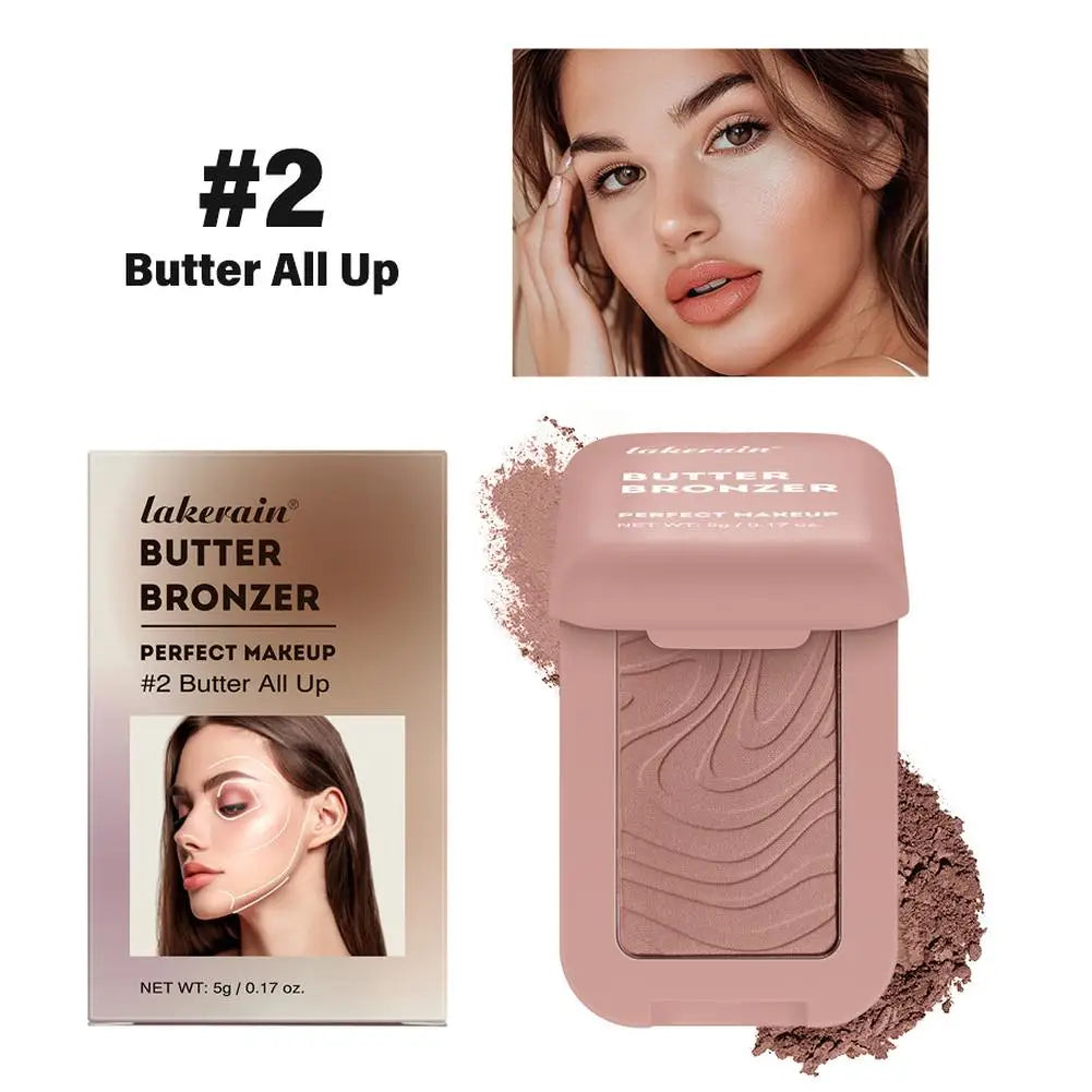 Crème Bronzante Contouring Butter - Palette Maquillage Naturel Texture Soyeuse Longue Tenue Sculptant