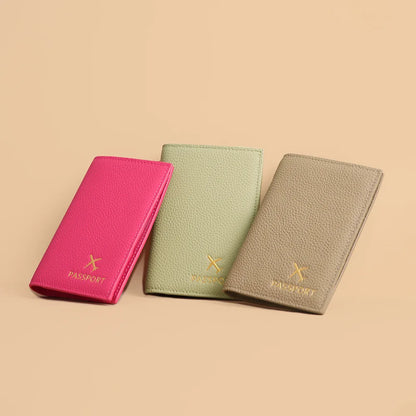 Portefeuille Femme Multifonction Cuir Véritable Rouge - Clutch avec Porte-Cartes ID