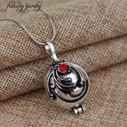 Collier Pendentif Tasse Thé Émail Fait Main - Chaîne Longue Pull Bohème