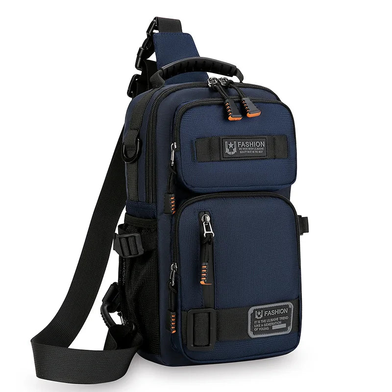 Sac Poitrine Multifonction en Nylon – Sport, Randonnée & Cyclisme