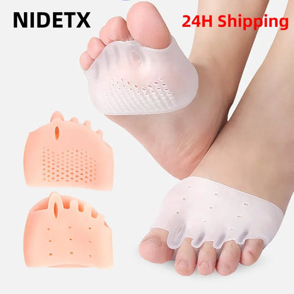 Séparateur Orteils Hallux Valgus - Correcteur Oignon Pied Orthopédique Silicone 2pcs
