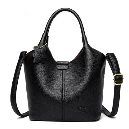Sac à Main en Cuir Synthétique Vintage – Grande Capacité