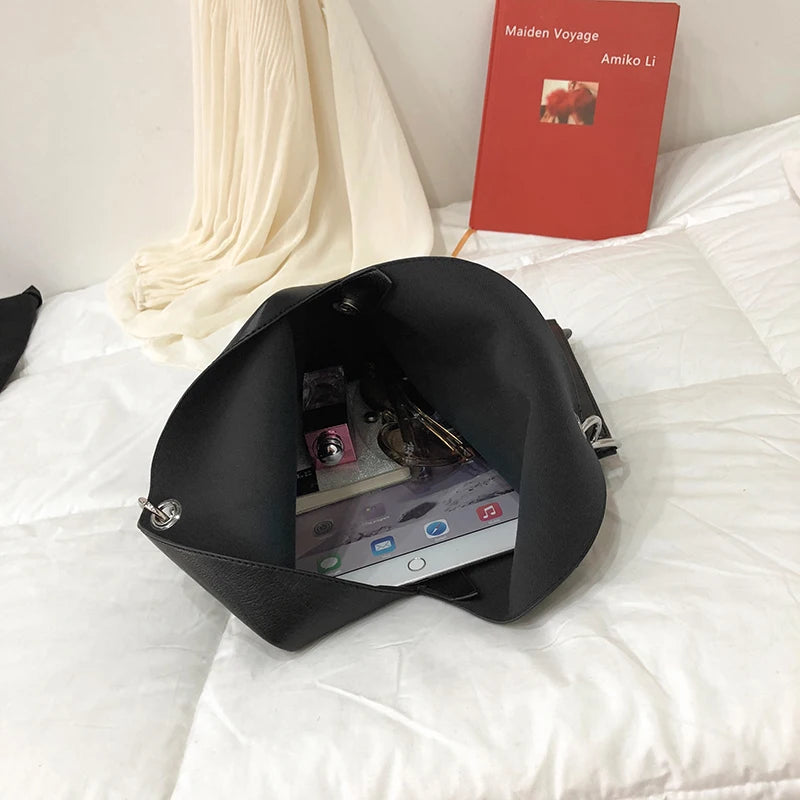 Sac à Main Femme Cuir Luxe Chaîne 2025 - Tote Designer Grande Capacité