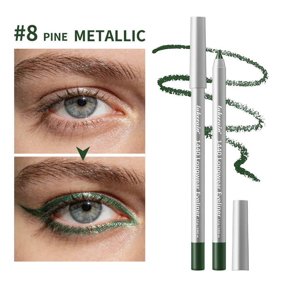 Crayon Eyeliner Imperméable – Séchage Rapide, Longue Durée & Anti-Bavures