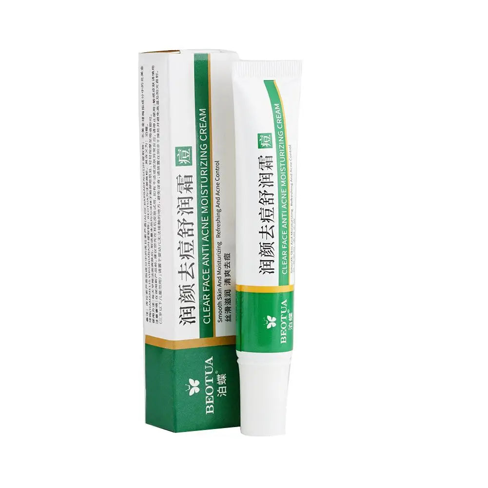 Crème Anti-Acné Hydratante 3pcs - Nettoyante Réparatrice Contrôle Sébum Douce Soin Peau Acnéique