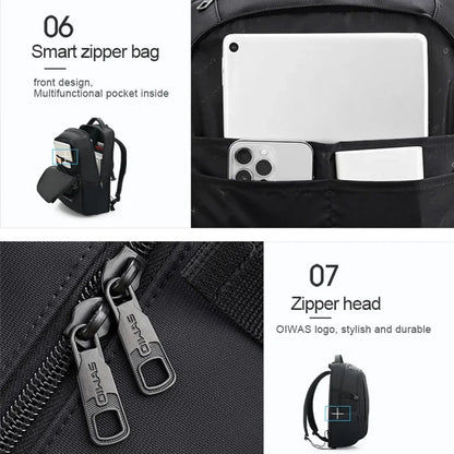 Sac à Dos OIWAS Voyage Business - Multifonctionnel Laptop Homme Femme