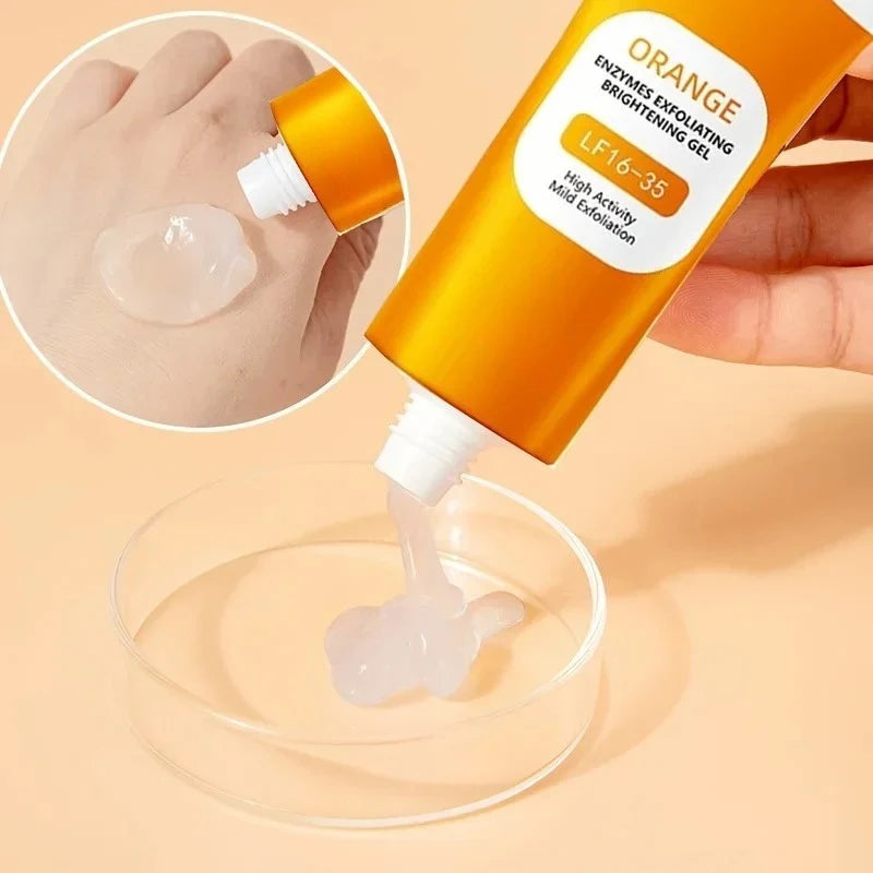 Gel Exfoliant Facial Hydratant - Éclaircissant Nourrissant Crème Visage Soin Beauté Peau Douce Lumineuse