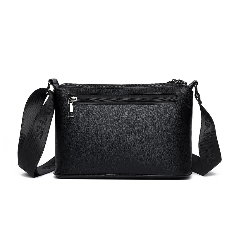 Sac à Main Femme Cuir PU 3 Poches - Grand Tote Bag Crossbody Imprimé Fashion