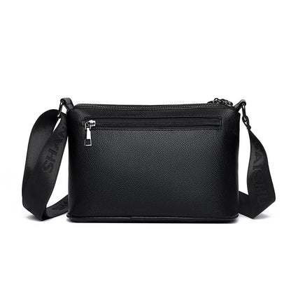 Sac à Main Femme Cuir PU 3 Poches - Grand Tote Bag Crossbody Imprimé Fashion