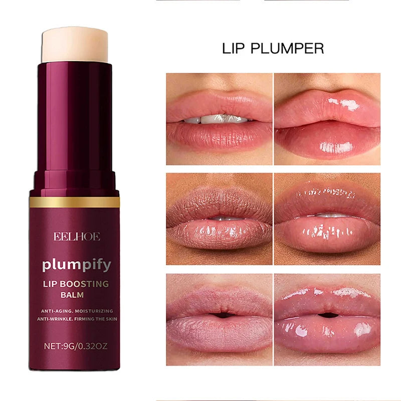 Baume Lèvres Repulpant Rapide - Hydratant Adoucissant Gloss Huile Non-Collant Masque Soin Quotidien Beauté