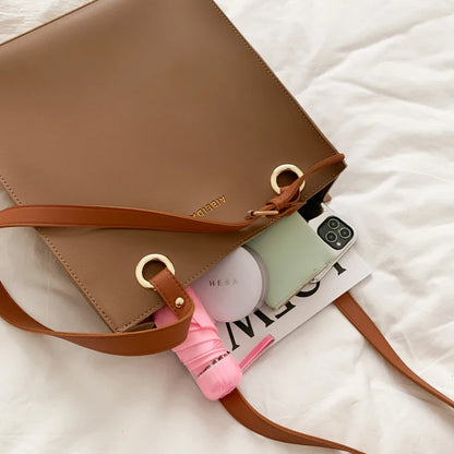 Sac à Main Femme Designer Tote Luxe - Top Handle Cuir Marque Élégant