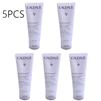 Crème Mains Pépins Raisin Caudalie Korea 75ml 5pcs - Hydratante Nourrissante Éclaircissante Élasticité Adoucissante