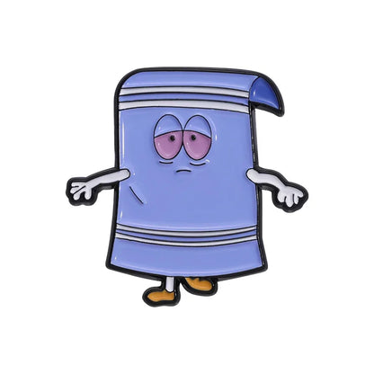 Pin's Émaillé Towelie Anime Comédie – Broche Badge Humoristique Unisexe