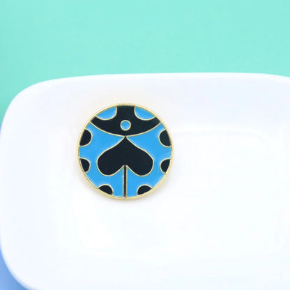 Pin's Émaillé Coccinelle Bleue JoJo's Bizarre Adventure Giorno Giovanna – Badge Broche Anime Fans