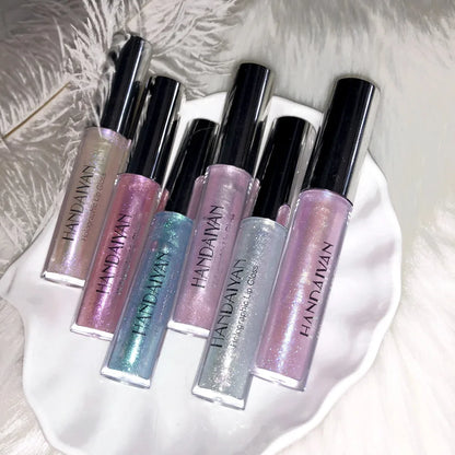 Gloss Holographique Sirène — Brillant Métallique Longue Tenue, 6 Teintes