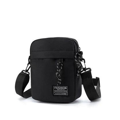 Mini Sac Baguette Bandoulière en Oxford – Unisexe