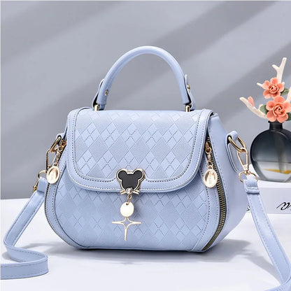 Sac à Main Femme Cuir Véritable Nœud - Tote Bag Épaule Luxe Designer Bucket