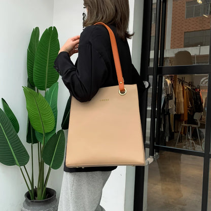Sac à Main Femme Designer Tote Luxe - Top Handle Cuir Marque Élégant