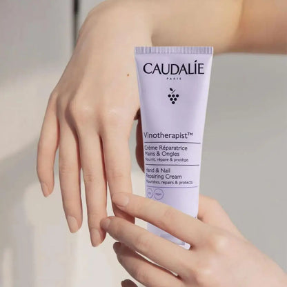 Crème Mains Pépins Raisin Caudalie Korea 75ml 5pcs - Hydratante Nourrissante Éclaircissante Élasticité Adoucissante