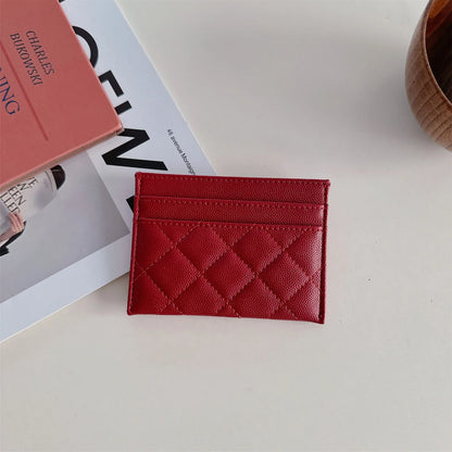 Portefeuille Femme Design Luxe Cuir PU - Porte-Cartes Multifonction Court
