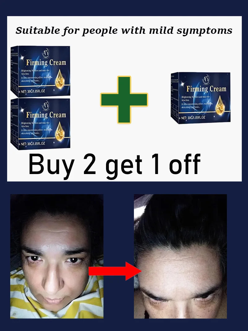 Crème Anti-Rides Instantanée Rajeunissement Revitalisation Pack 3+2 Gratuit - Hydratante Lifting Visage