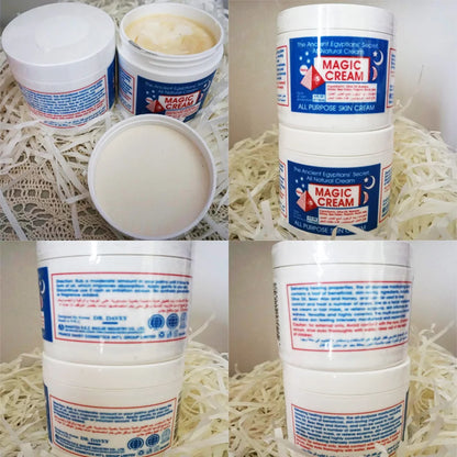 Crème Visage Magic 2x118g - Hydratante Nourrissante Multi-Usages Quotidien Tous Types Peau Beauté