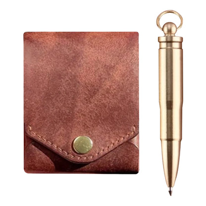 Portefeuille Compact Multifonction avec Emplacement Stylo - Porte-Carte Bifold Slim Cadeau Graduation