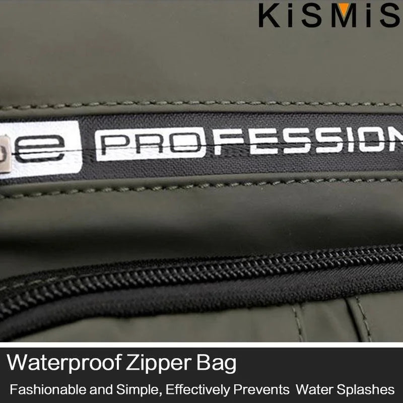 Sac Bandoulière Multifonction avec Port USB – Nylon Imperméable