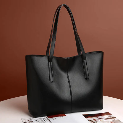 Grand Sac à Main Femme PU Cuir Grande Capacité - Sac Épaule Élégant 2024