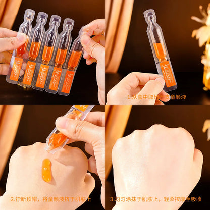 Set 30 Essences Faciales Astaxanthine - Collagène Acide Hyaluronique Vitamine C Hydratant Rajeunissement Beauté